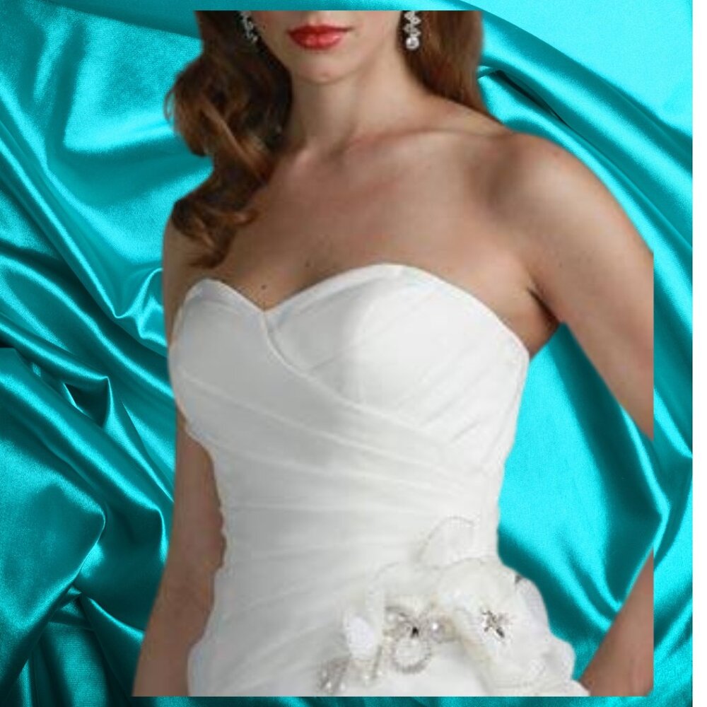 Davincibridal Wedding gown-dress Style 50008 sz 6 WHITE